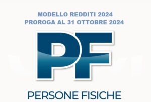 Nuova scadenza Modello redditi al 31 ottobre 2024