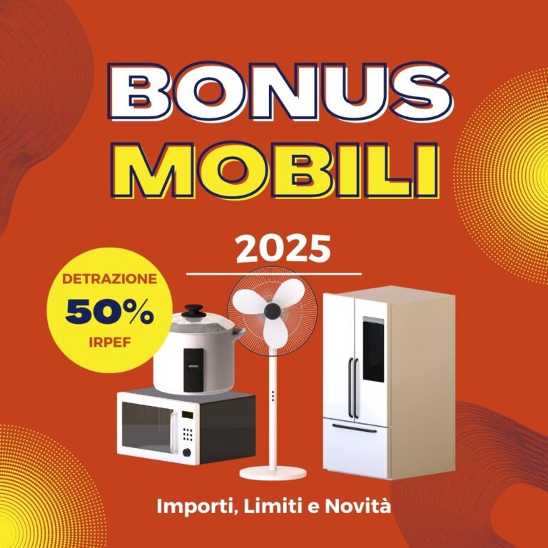 Bonus mobili 2025: limiti e requisiti