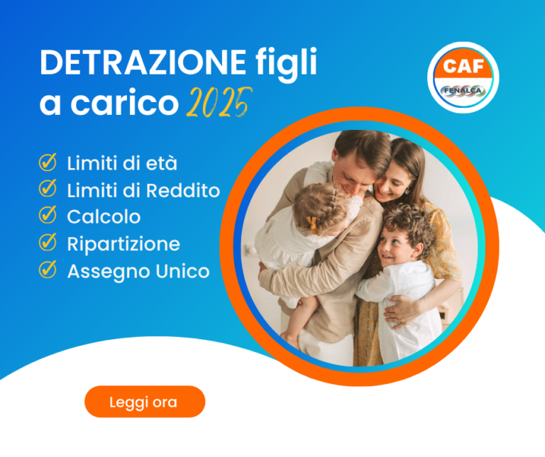 Detrazione figli a carico 2025: come si calcolano?