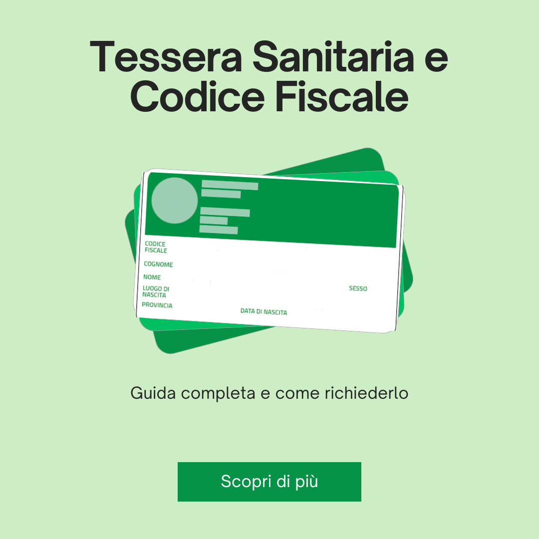 Tessera Sanitaria e Codice Fiscale: come richiederlo