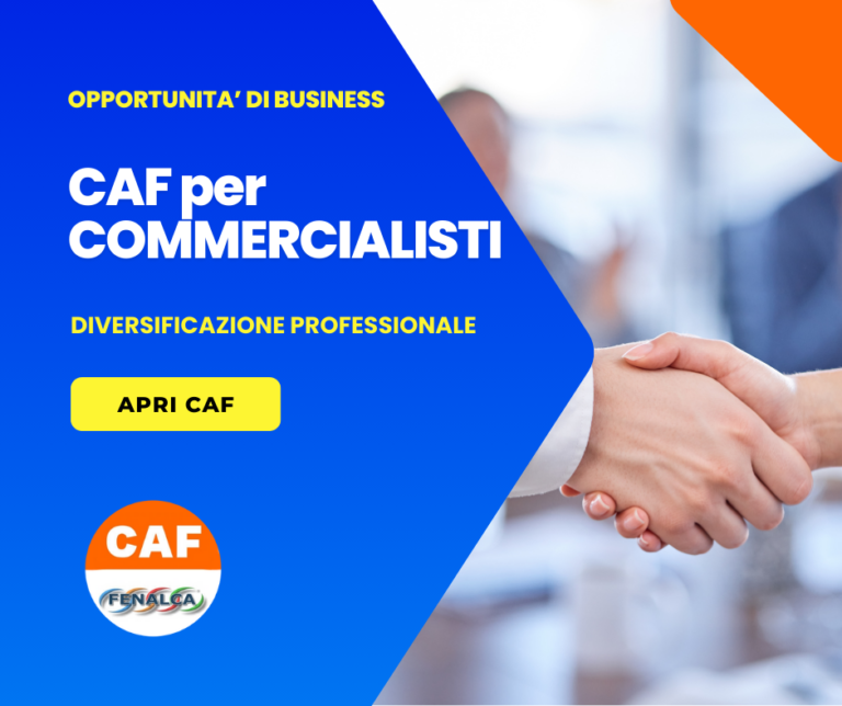 Caf per commercialisti: opportunità di business