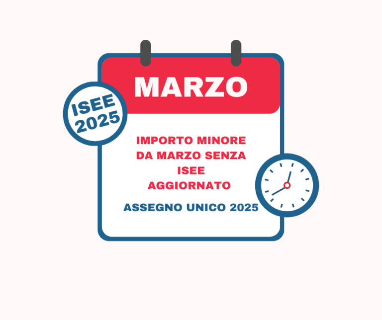 Assegno Unico 2025: Importi minori senza ISEE aggiornato